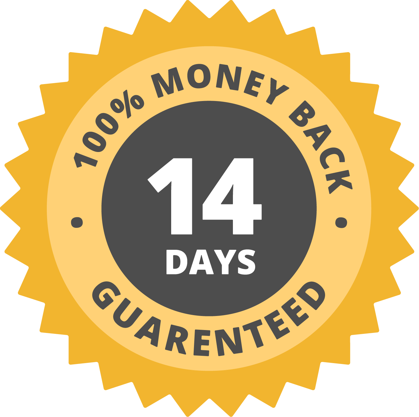 14 Days Money Back Guarantee